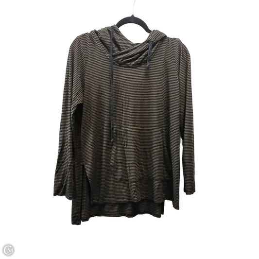 Top Long Sleeve By Karen Kane In Striped Pattern, Size: L