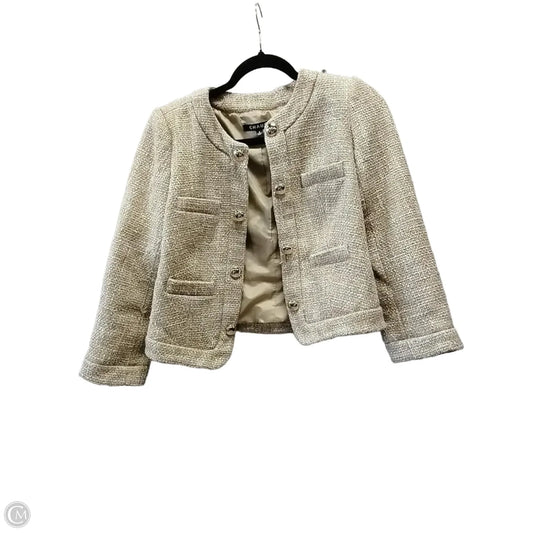 Blazer By Chaus In Tan, Size: 8