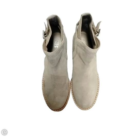 Boots Ankle Heels By Gianni Bini In Brown, Size: 7.5