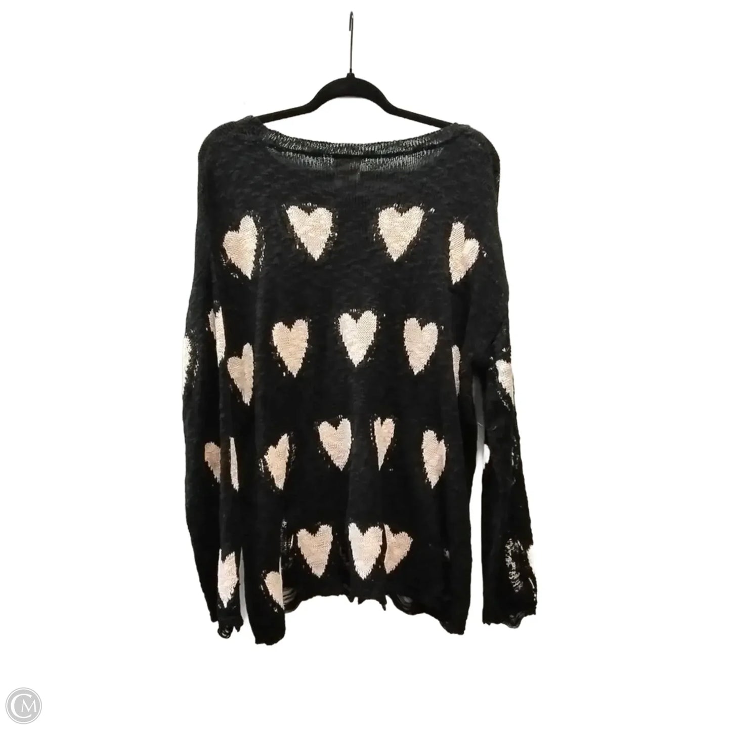 Sweater By Artistic Works By Lu In Black, Size: M