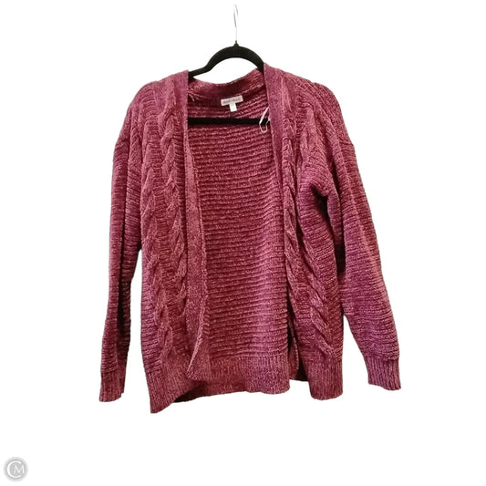 Cardigan By Derek Heart In Red, Size: L