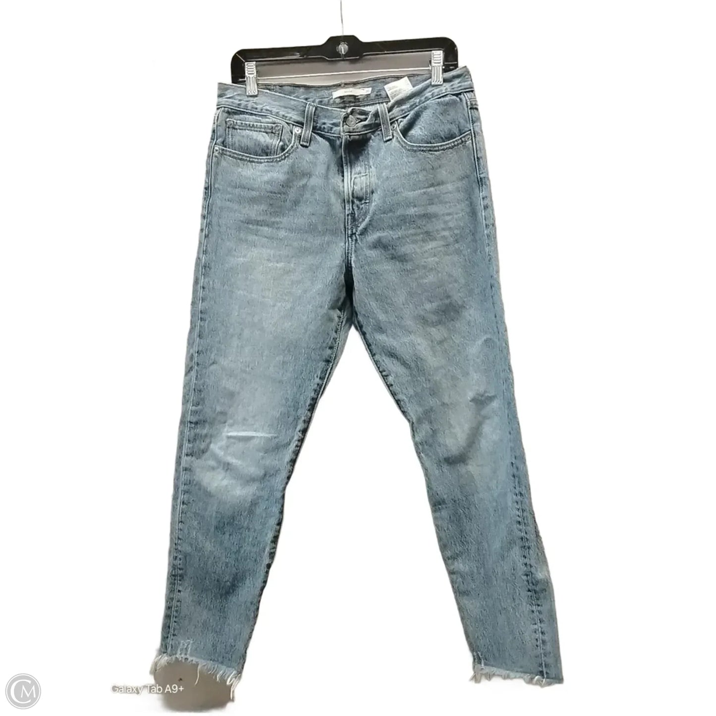 Jeans Skinny By Levis In Blue, Size: 30