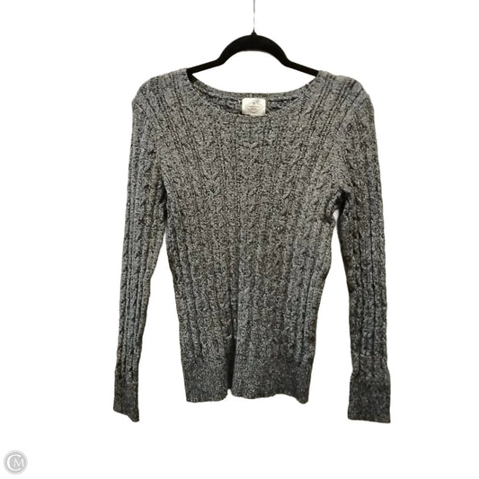 Top Long Sleeve By St Johns Bay In Grey, Size: M