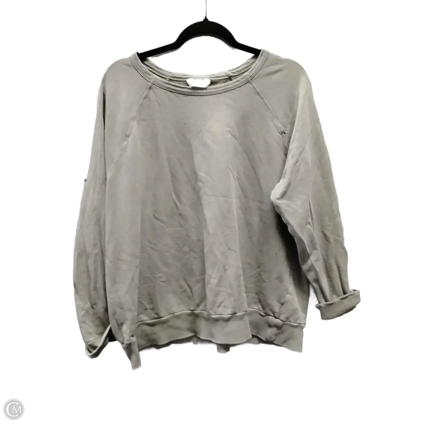 Sweatshirt Crewneck By Universal Thread In Green, Size: L