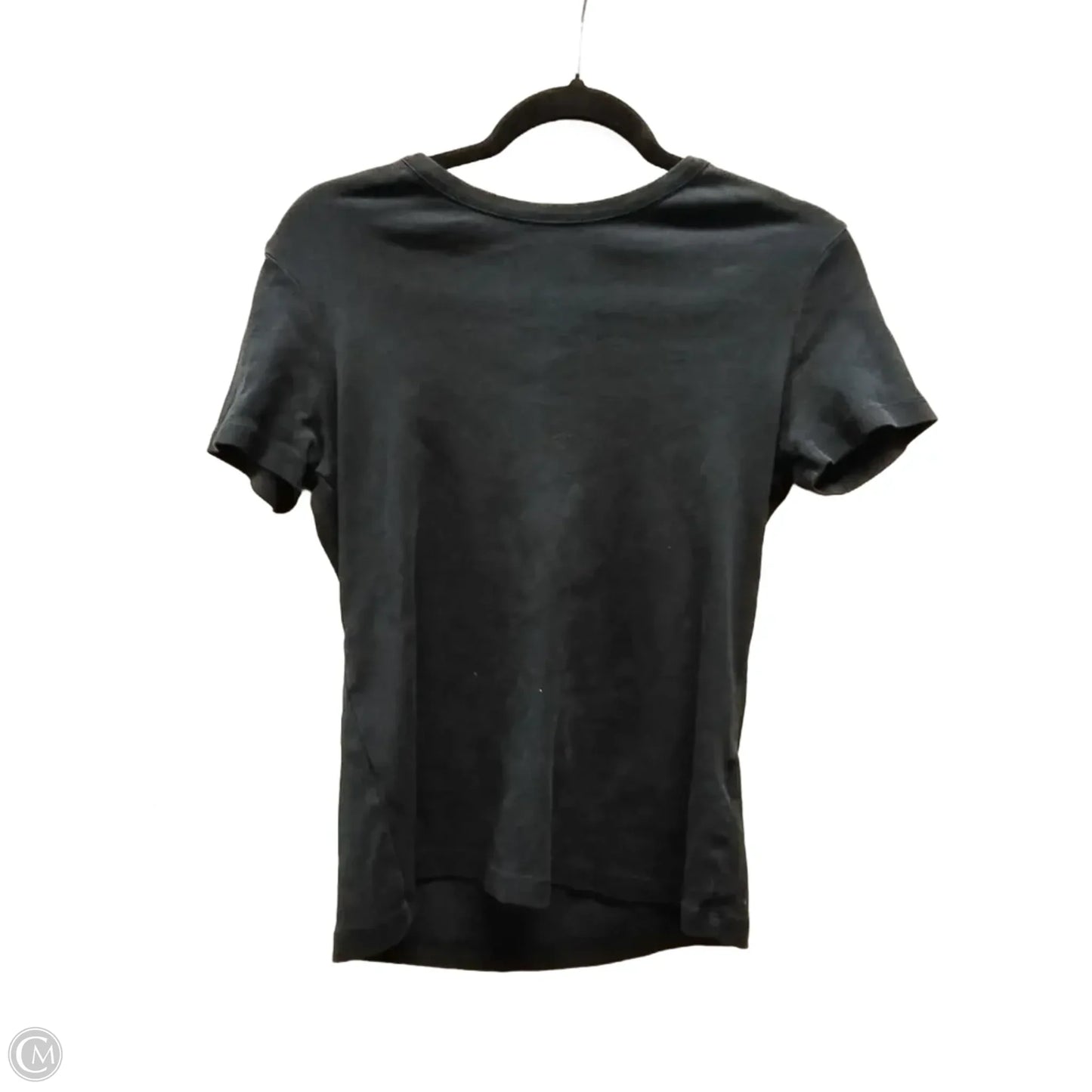 Top Short Sleeve Basic By Lands End In Black, Size: S