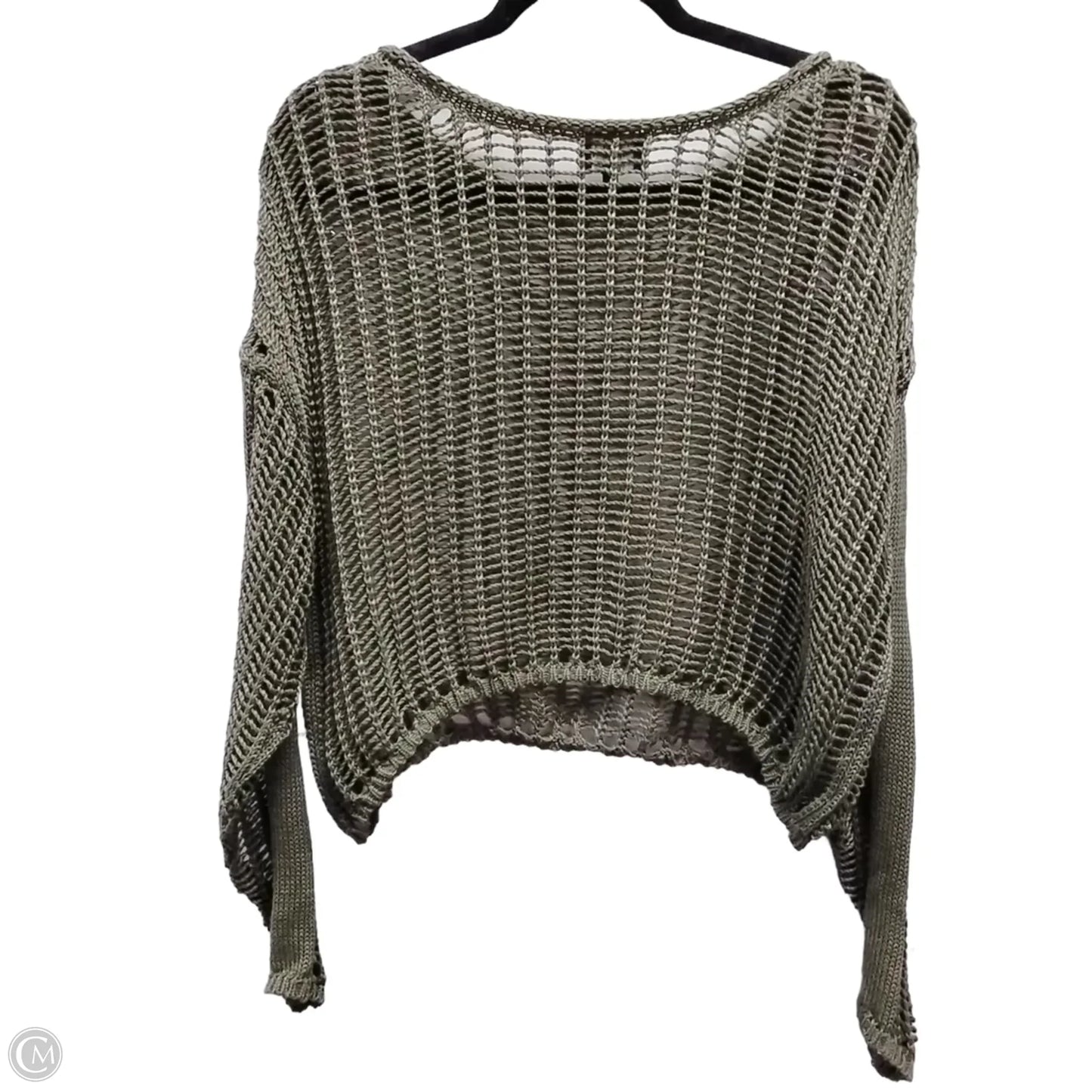 Top Long Sleeve By Clothes Mentor In Green, Size: Xl