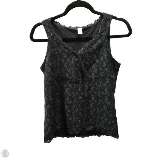 Top Sleeveless By Merona In Black, Size: M