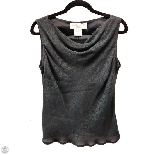 Top Sleeveless By Jones New York In Black, Size: 8