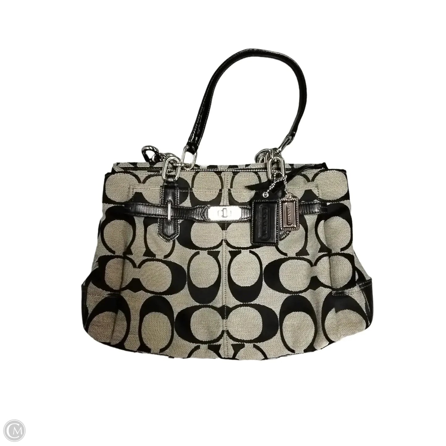 Handbag Designer By Coach, Size: Medium