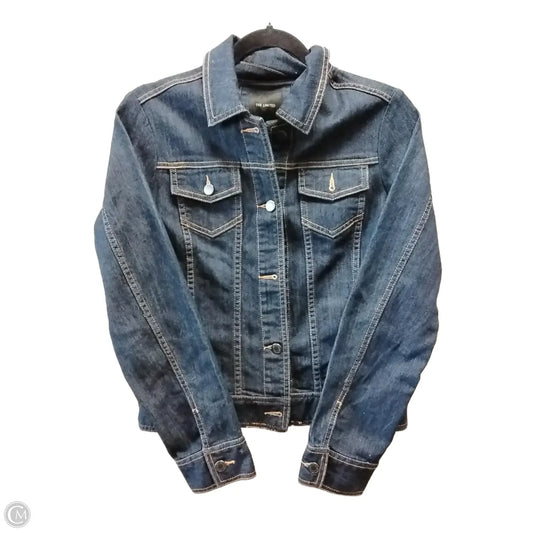 Jacket Denim By Limited In Blue Denim, Size: S