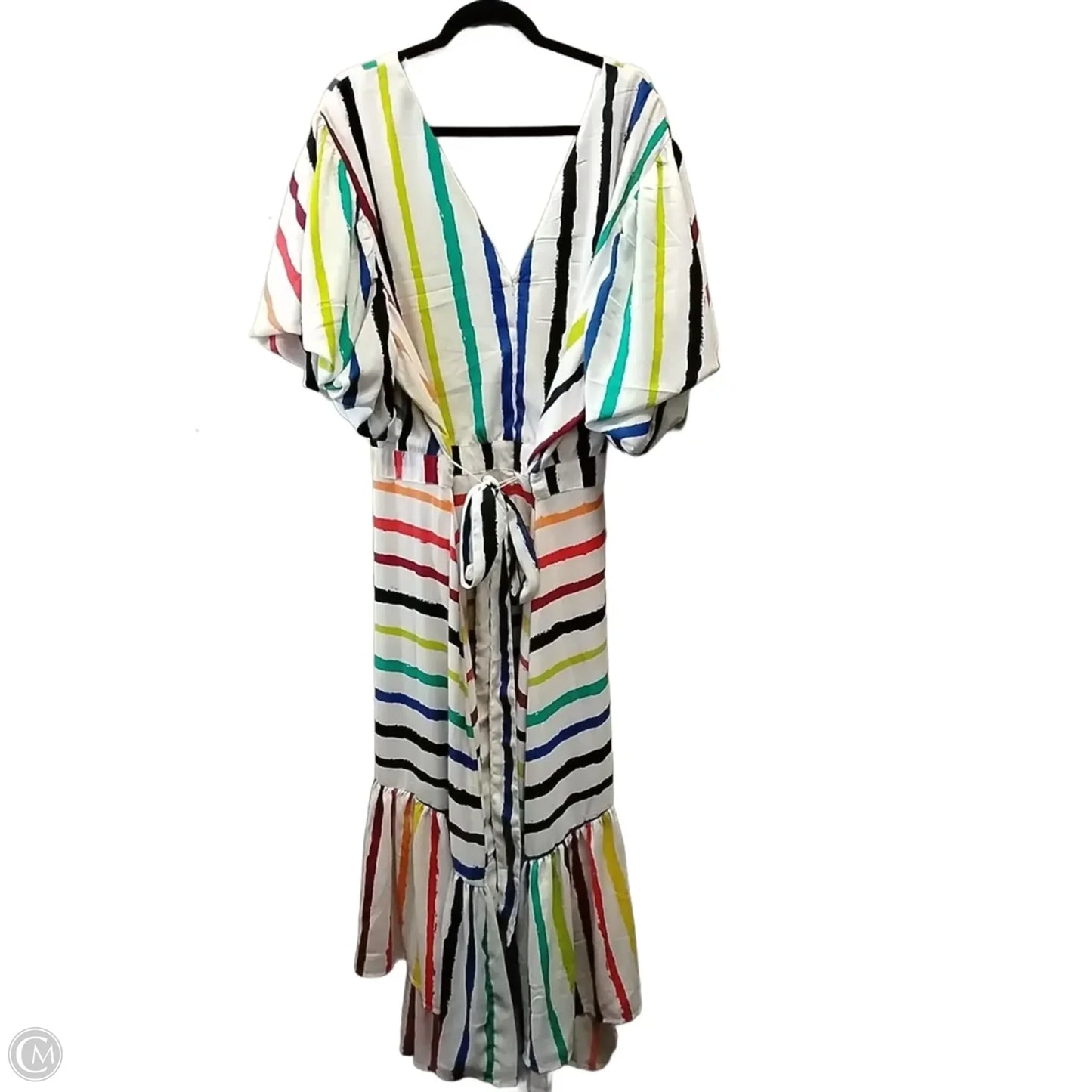 Dress Casual Maxi By Ashley Stewart In Striped Pattern, Size: 26
