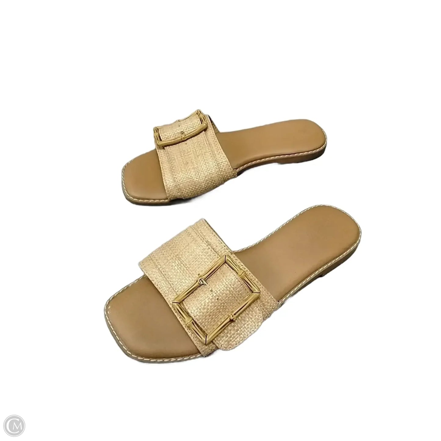 Sandals Flats By Universal Thread In Brown, Size: 7