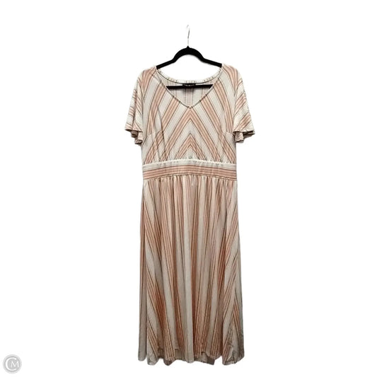 Dress Casual Maxi By Lane Bryant In Striped Pattern, Size: 14