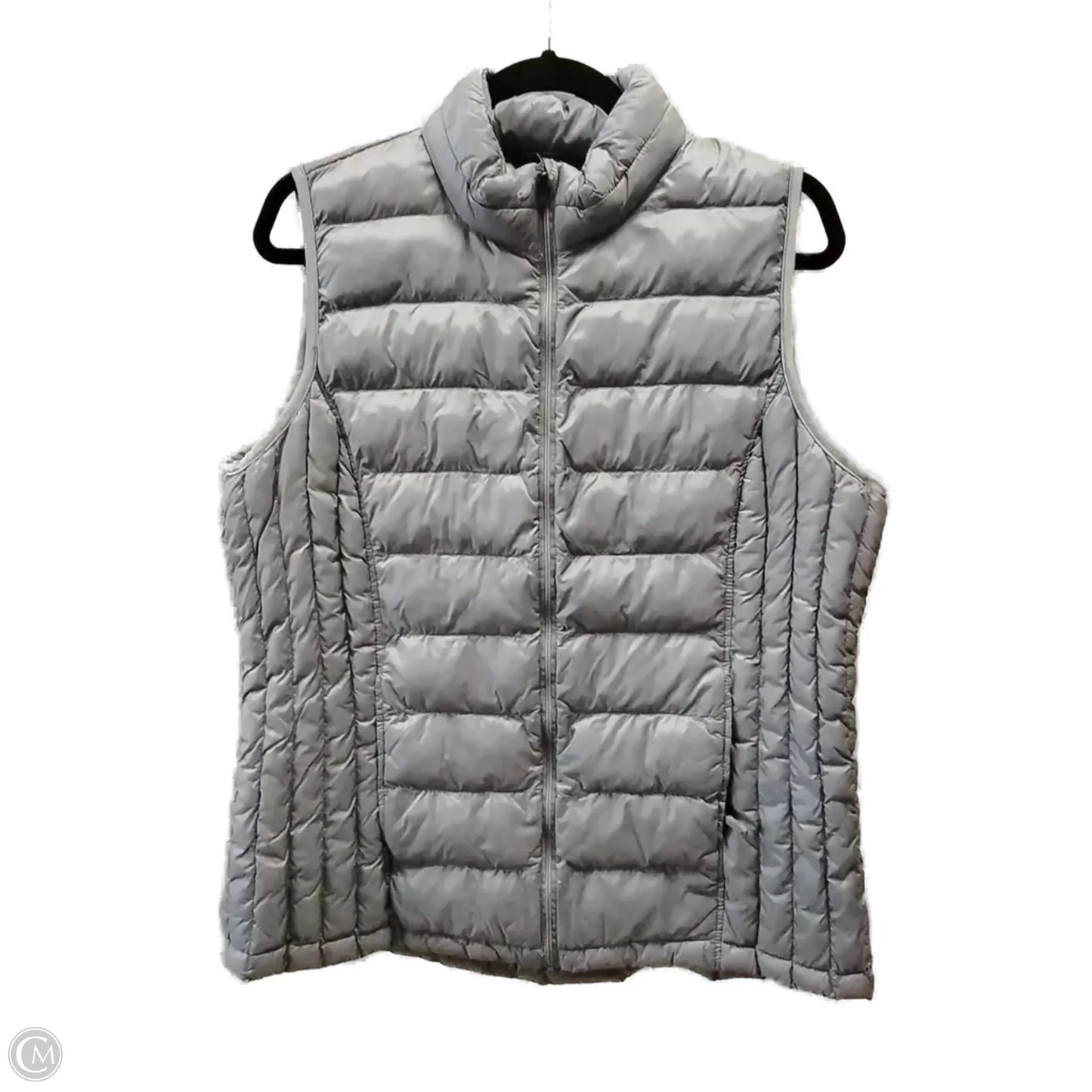 Vest Puffer & Quilted By 32 Degrees In Grey, Size: L