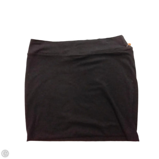 Athletic Skirt By Clothes Mentor In Black, Size: L