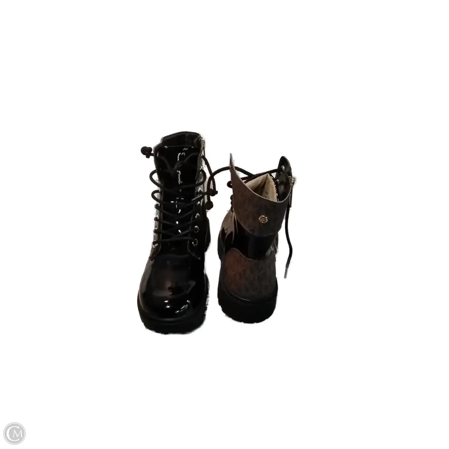 Boots Combat By Michael Kors In Black, Size: 6