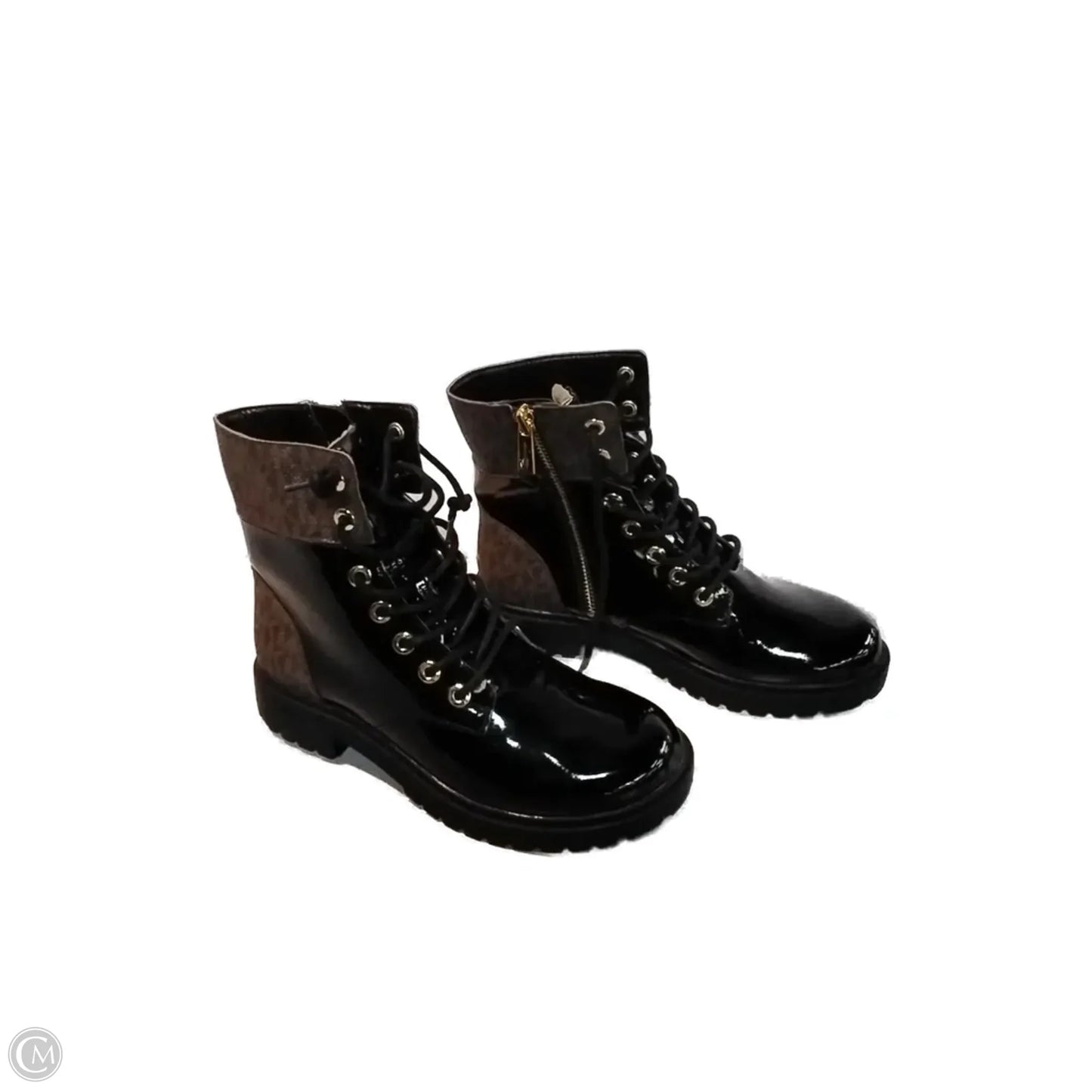 Boots Combat By Michael Kors In Black, Size: 6