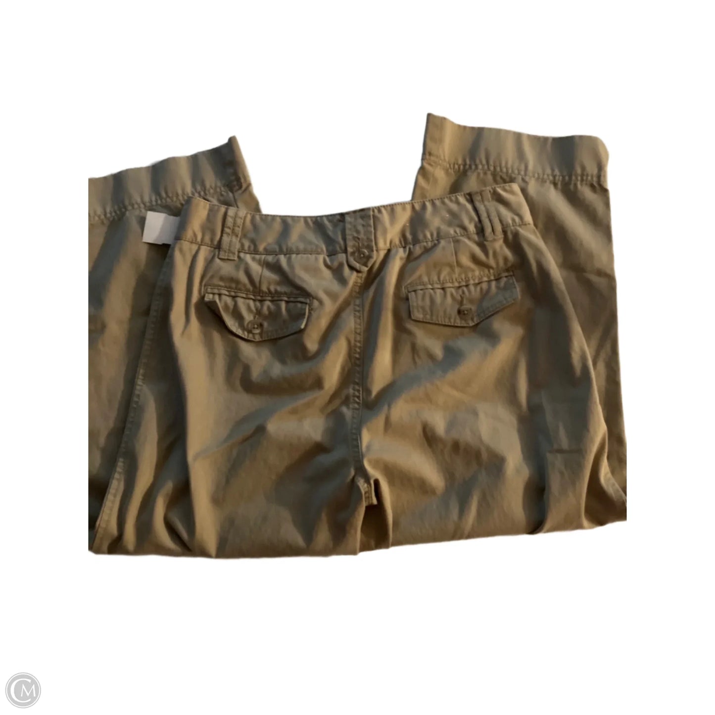 Pants Cropped By Eddie Bauer In Beige, Size: 6