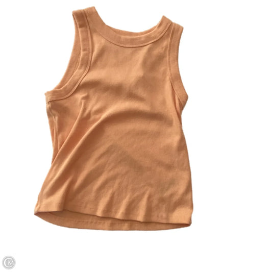Top Sleeveless By Old Navy In Orange, Size: M