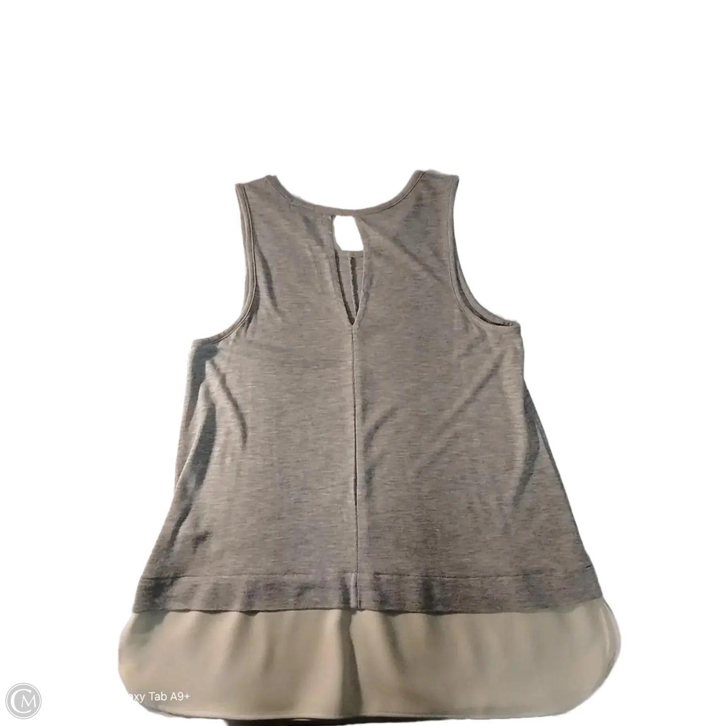 Top Sleeveless Basic By J. Crew In Grey, Size: M