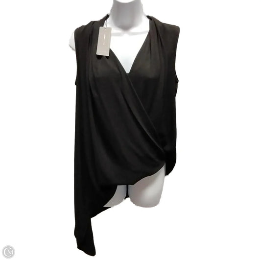 Blouse Sleeveless By Bcbgmaxazria In Black, Size: Xs