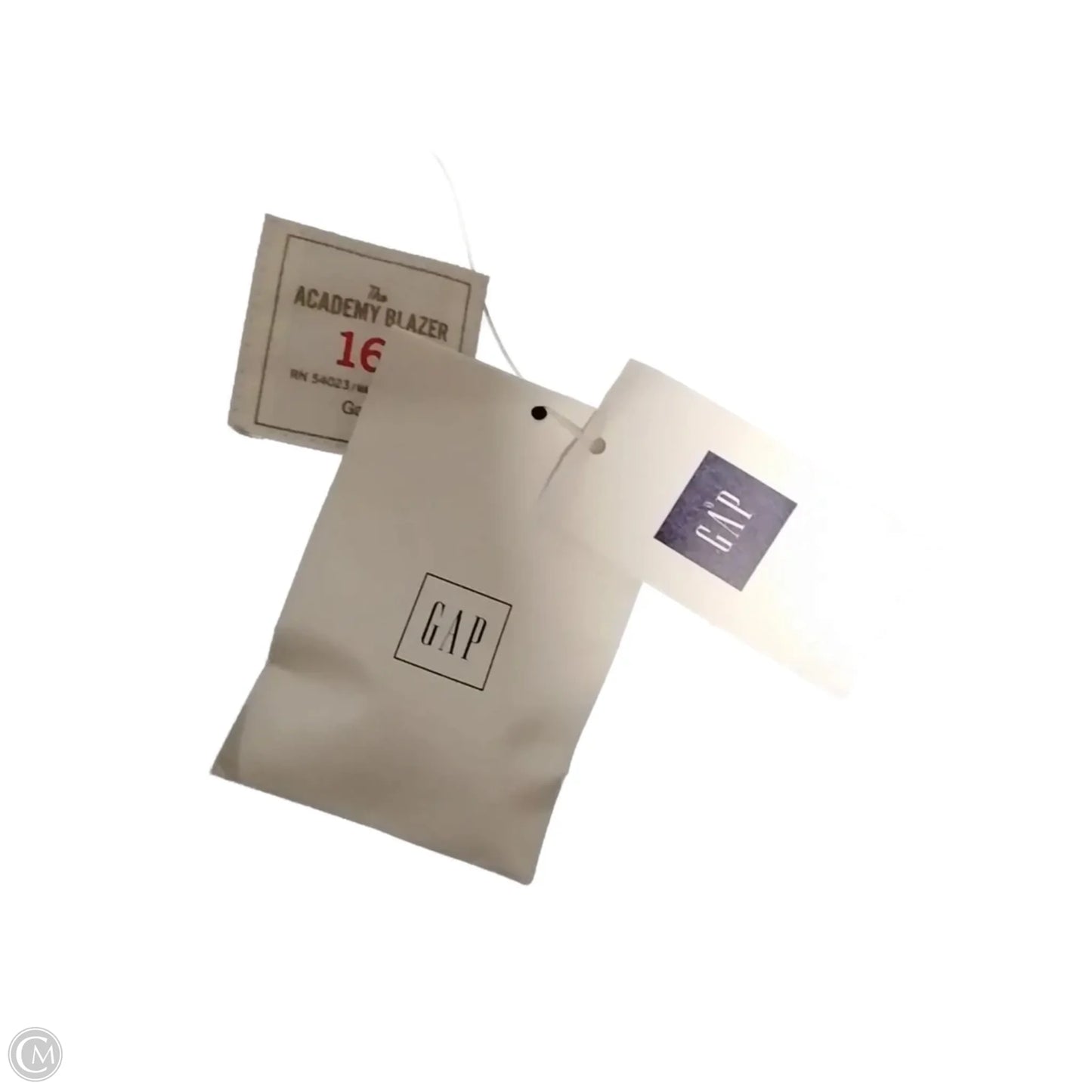 Blazer By Gap In Blue & Grey, Size: 16