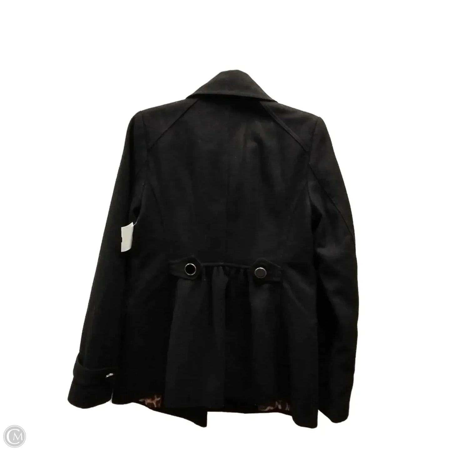 Coat Peacoat By Express In Black, Size: S