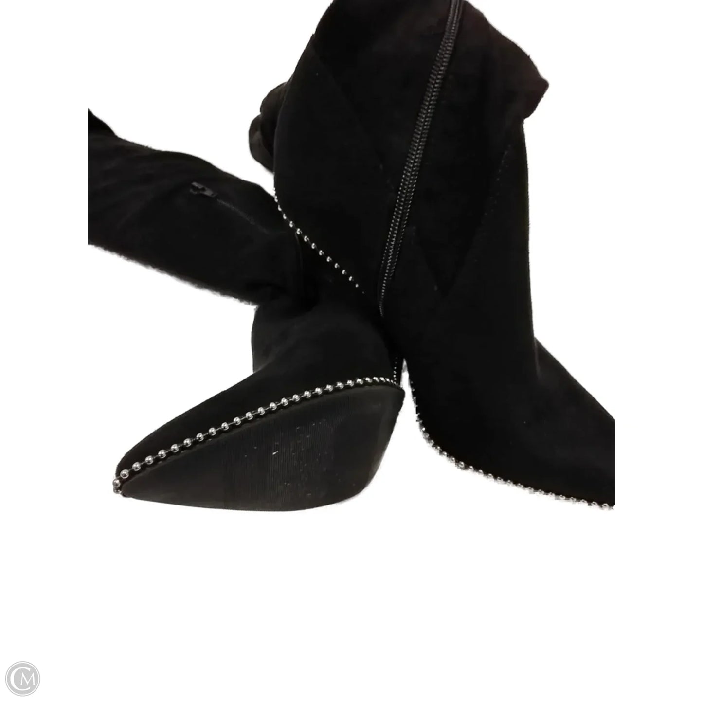 Boots Knee Heels By Bar Iii In Black, Size: 6.5