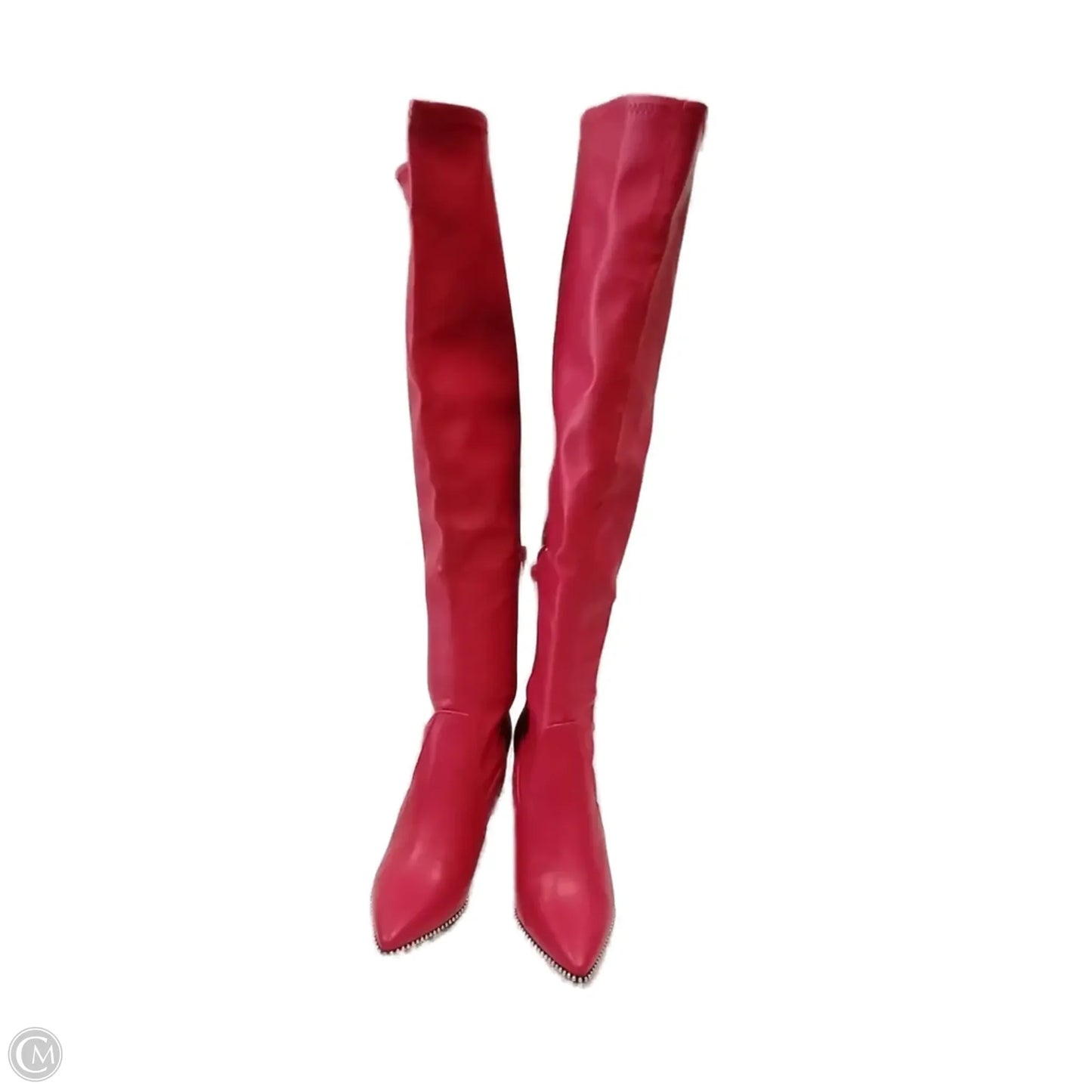 Boots Knee Heels By Bar Iii In Red, Size: 6.5