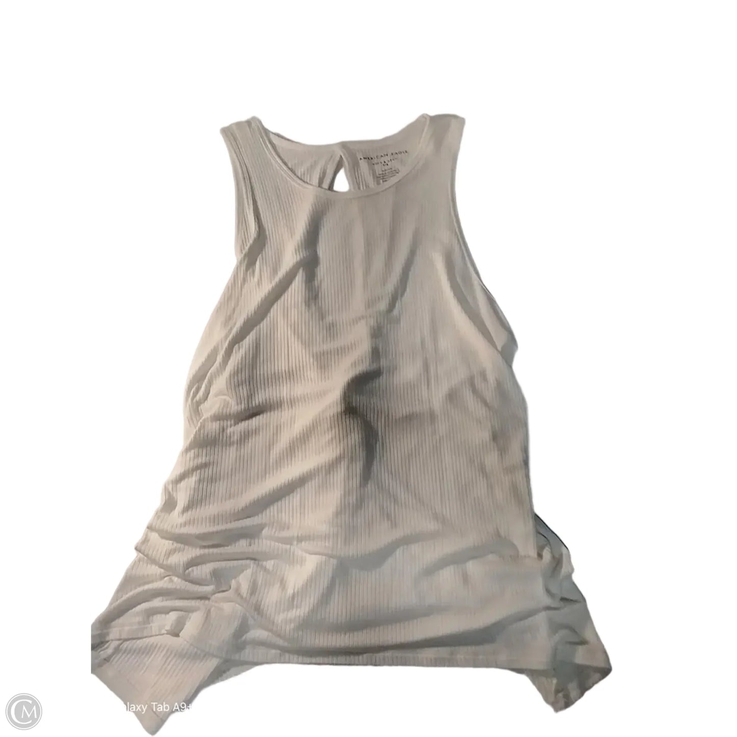 Tank Top By American Eagle In White, Size: S