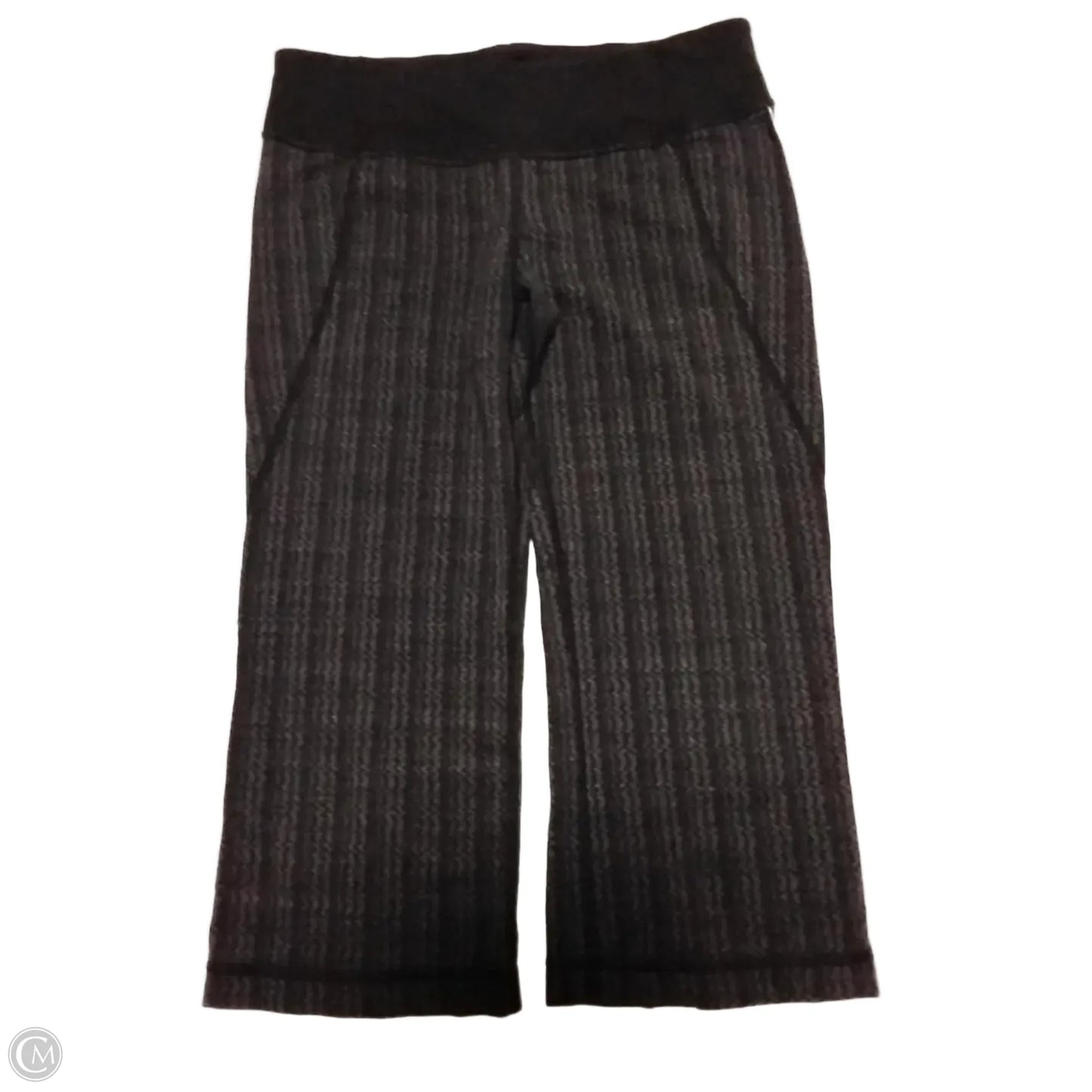 Athletic Leggings By Lulu In Grey, Size: S