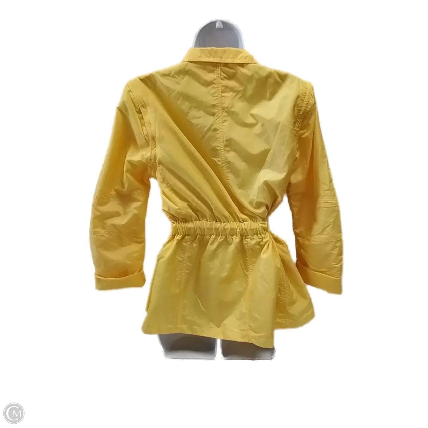 Jacket Windbreaker By Tommy Hilfiger In Yellow, Size: Sp