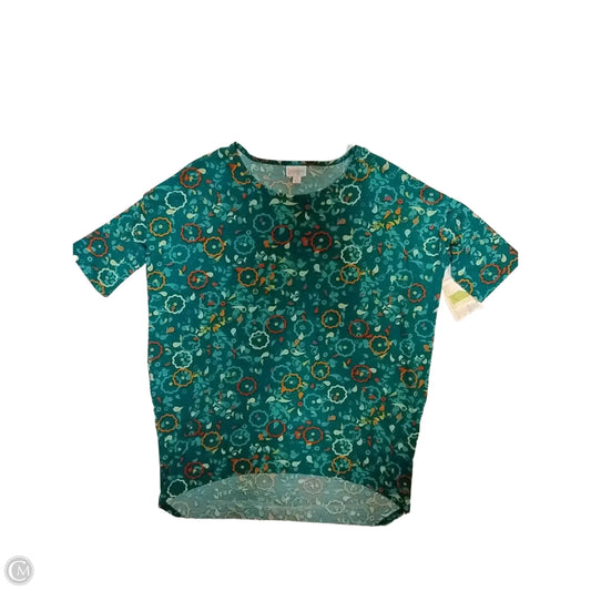 Top Short Sleeve By Lularoe In Multi-colored, Size: Xs