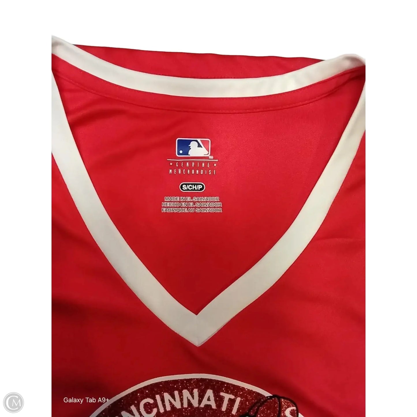 Athletic Top Short Sleeve By Clothes Mentor In Red, Size: S