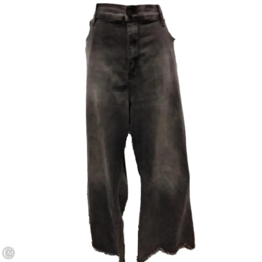 Jeans Boot Cut By Clothes Mentor In Black Denim, Size: 22w