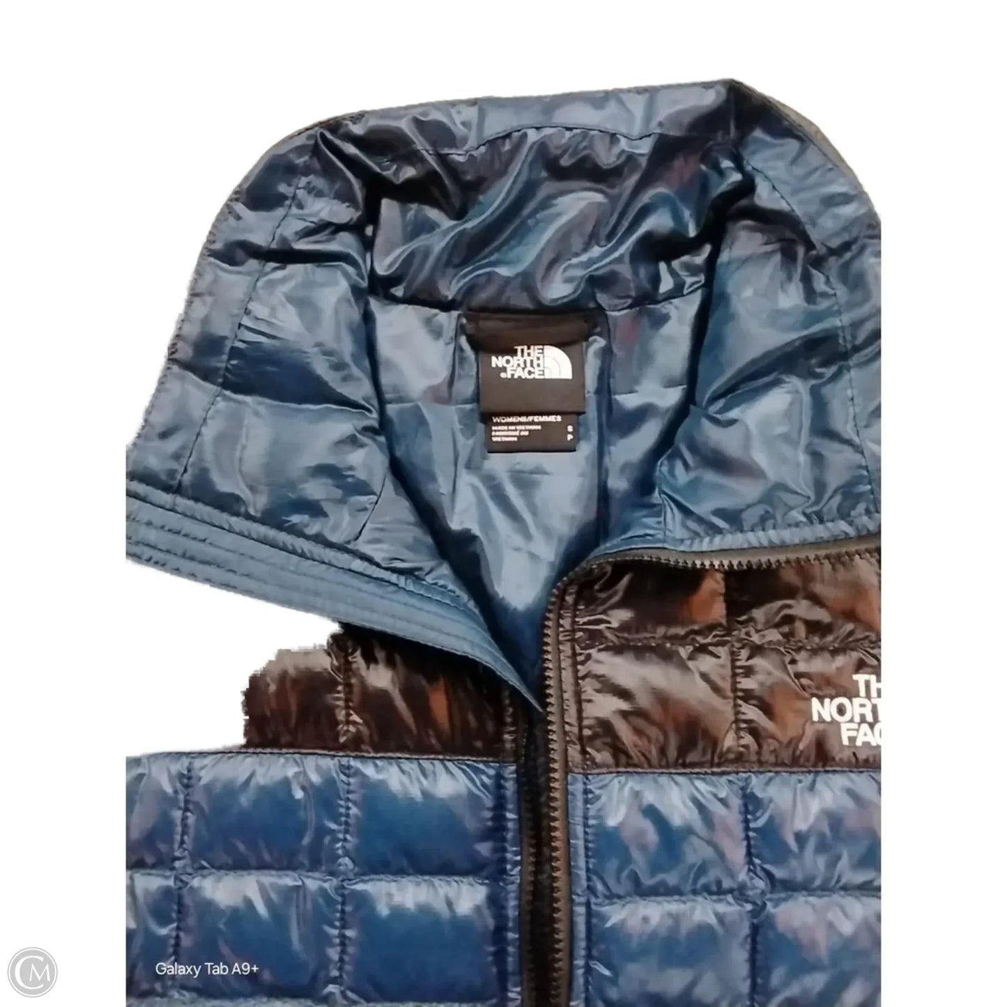 Vest Puffer & Quilted By The North Face In Navy, Size: S