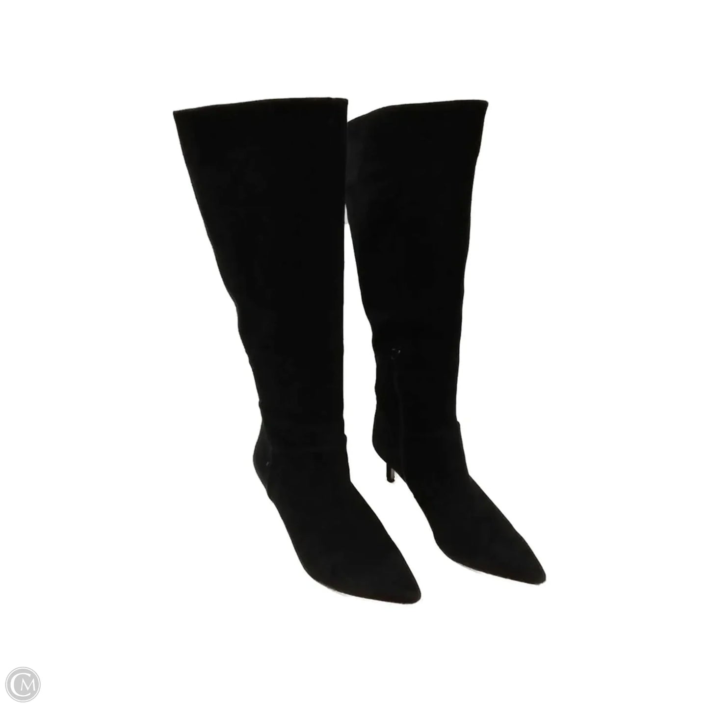 Boots Mid-calf Heels By Antonio Melani In Black, Size: 9