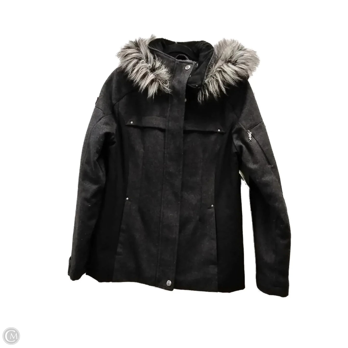 Coat Parka By Zero Xposure In Grey, Size: S