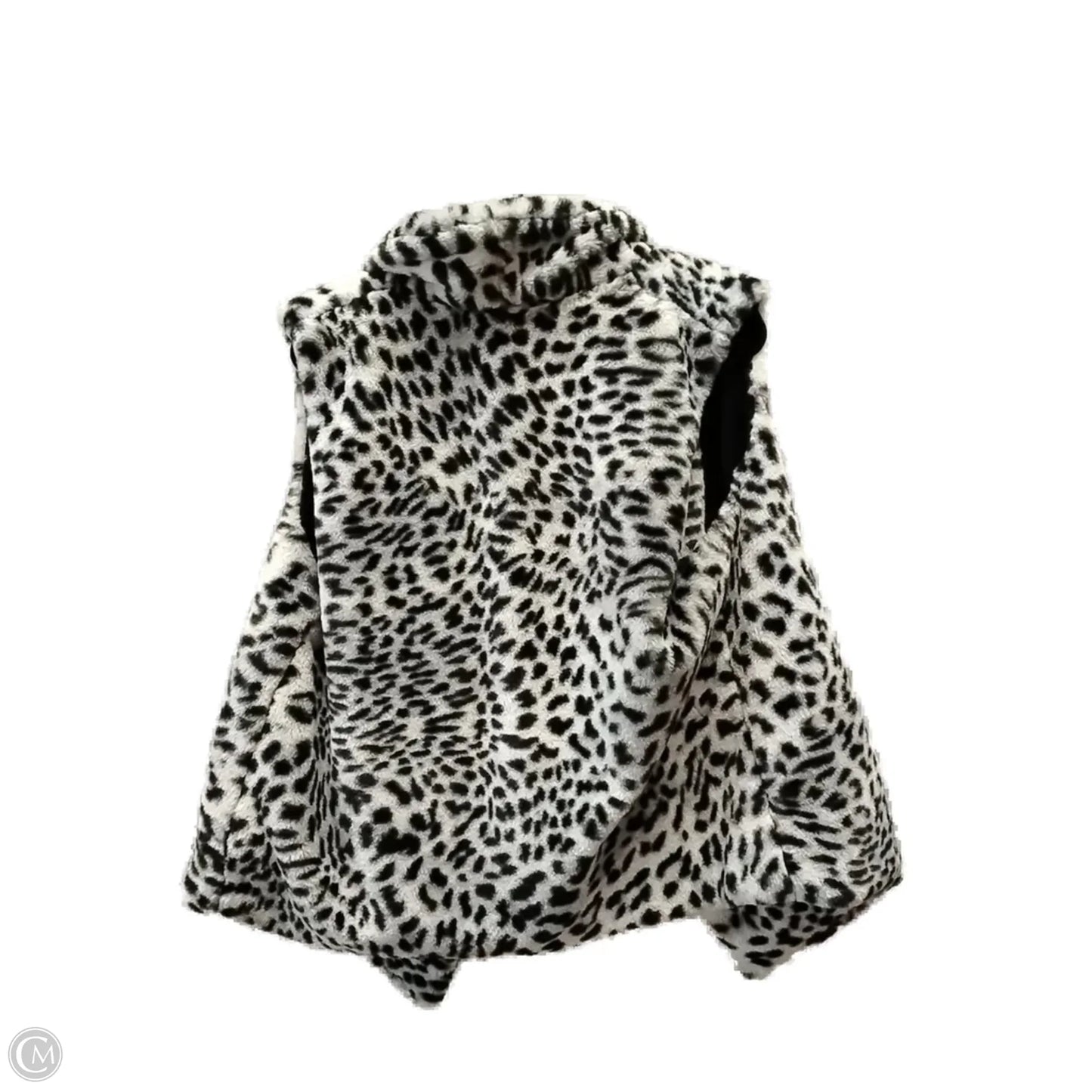 Vest Faux Fur & Sherpa By Jones New York In Yellow, Size: Xl