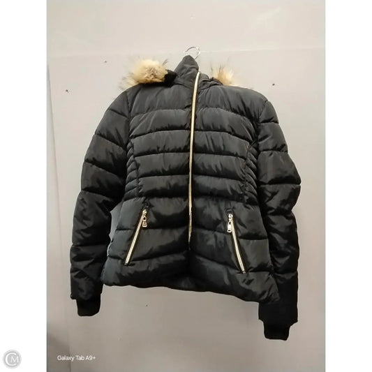 Coat Puffer & Quilted By Clothes Mentor In Black, Size: M