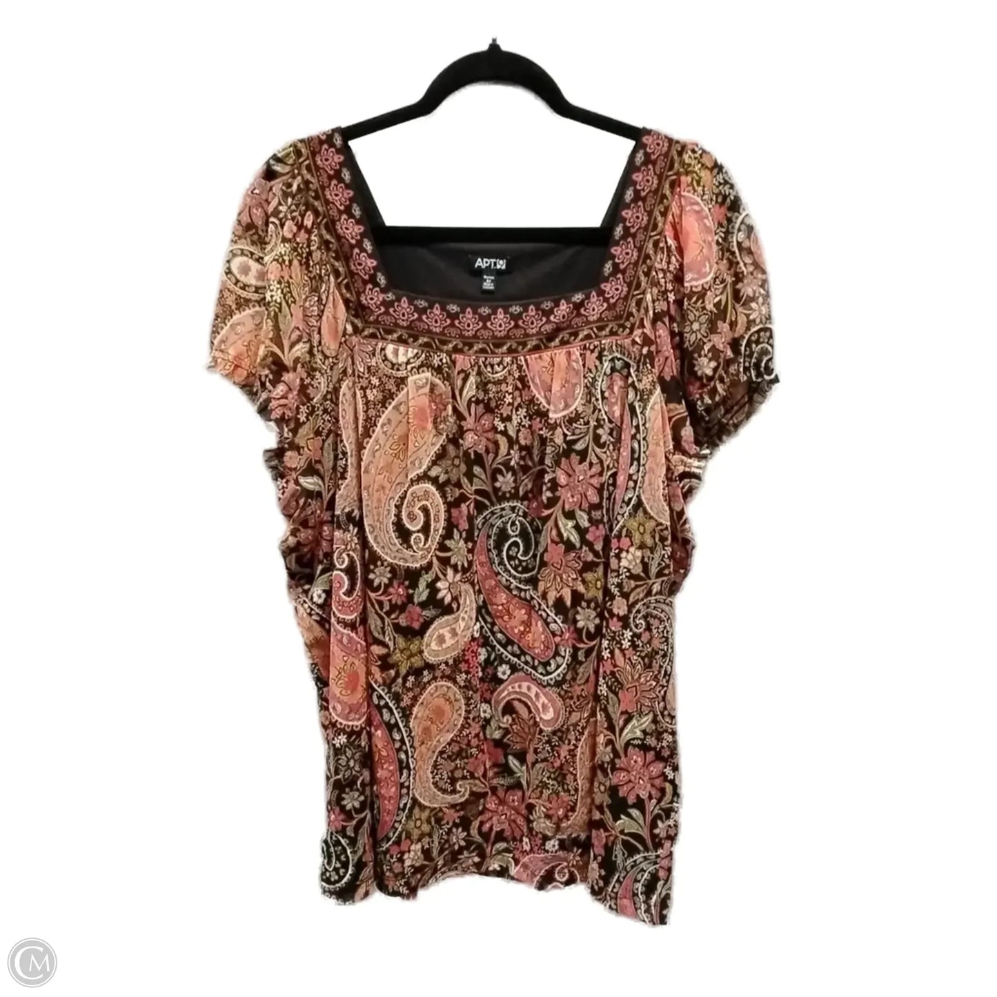 Top Long Sleeve By Lane Bryant In Pink, Size: 18