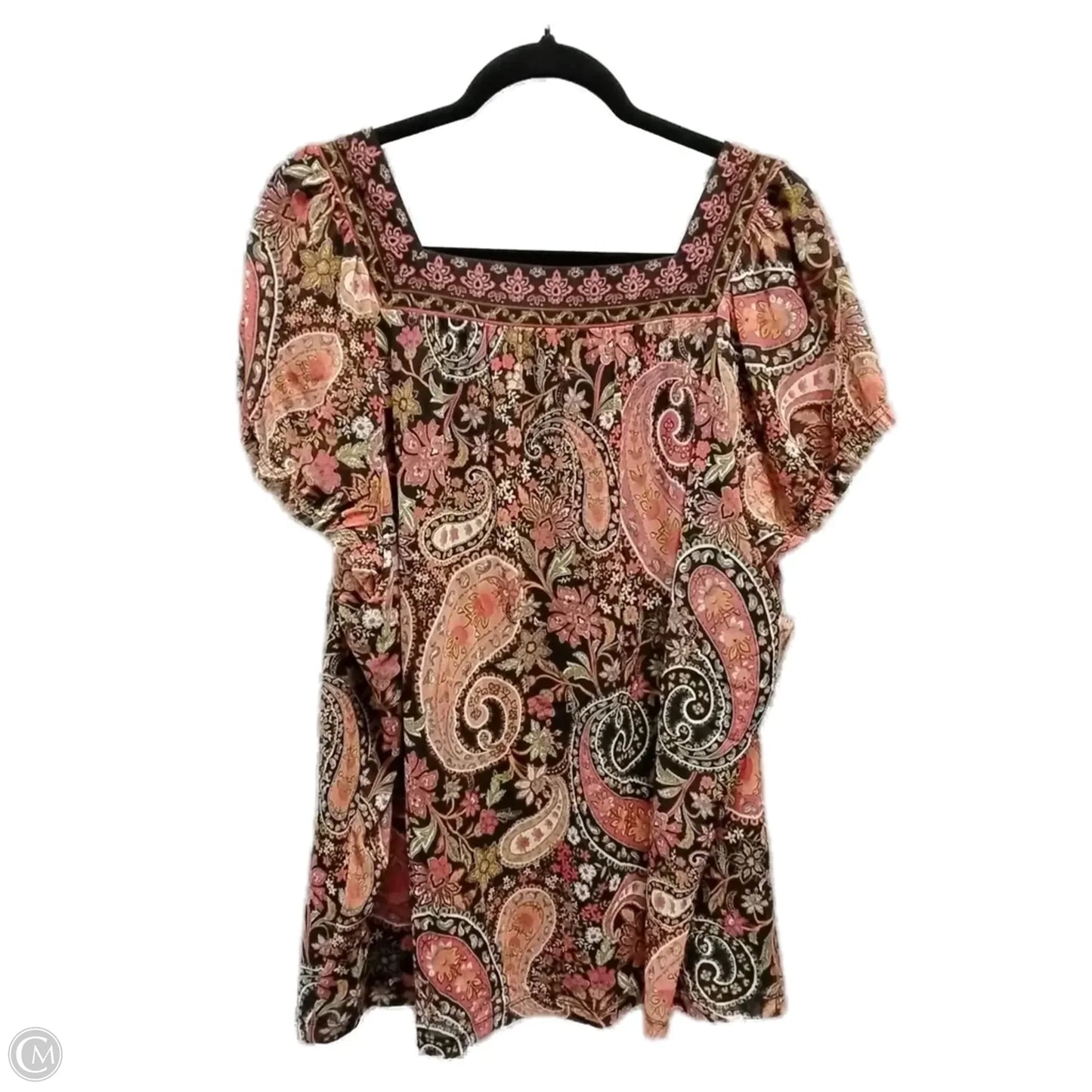 Top Long Sleeve By Lane Bryant In Pink, Size: 18