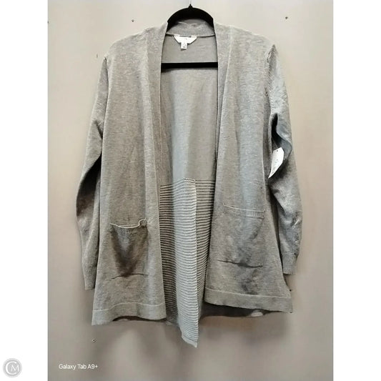 Cardigan By Time And Tru In Grey, Size: M