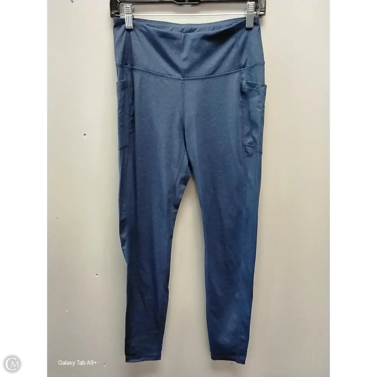 Athletic Leggings By Mondetta In Navy, Size: M