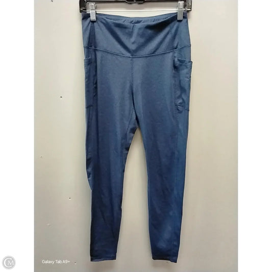 Athletic Leggings By Mondetta In Navy, Size: M