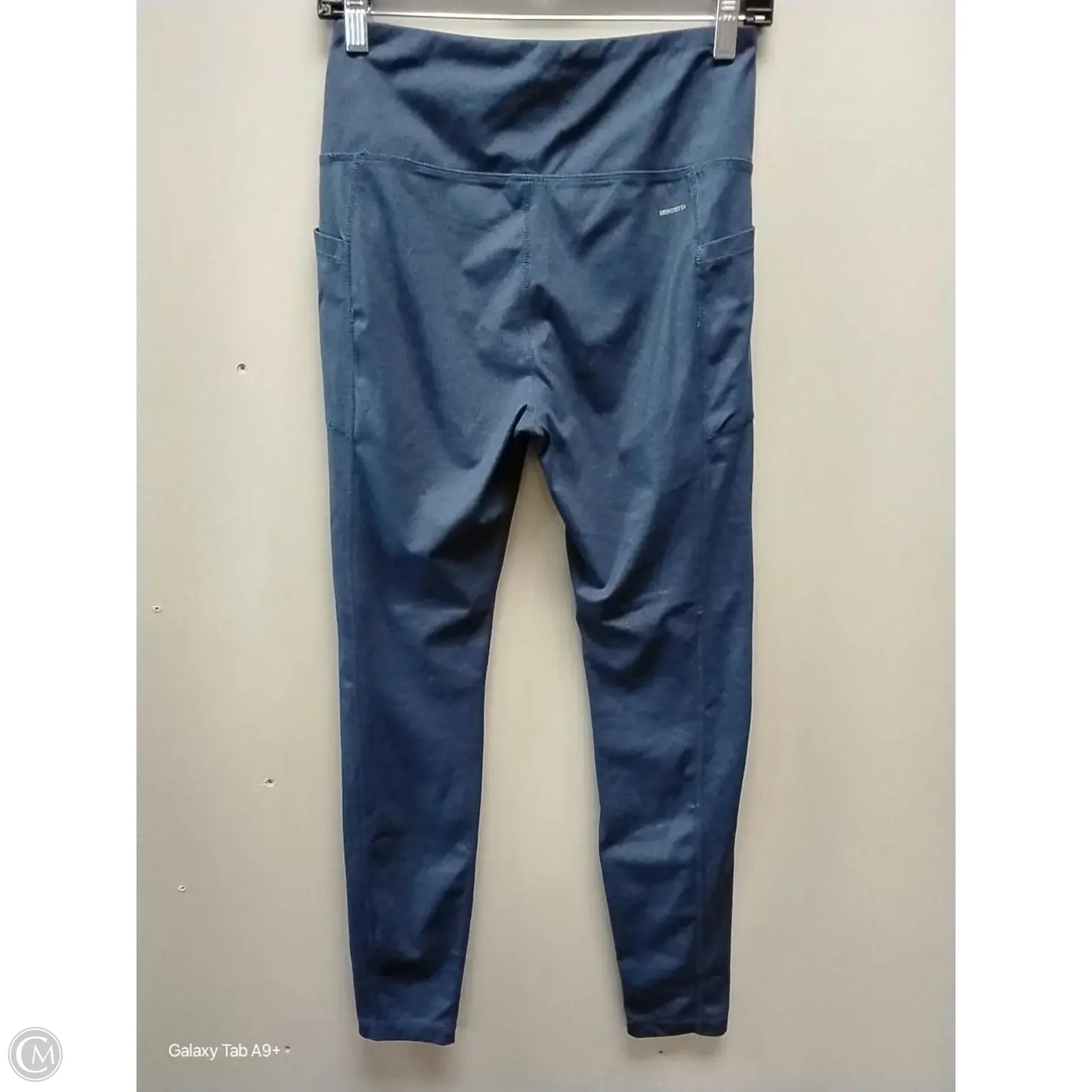 Athletic Leggings By Mondetta In Navy, Size: M