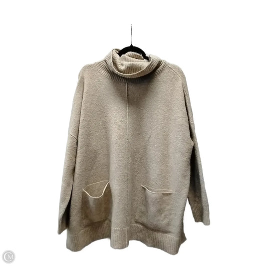Sweater By Mudpie In Tan, Size: Onesize