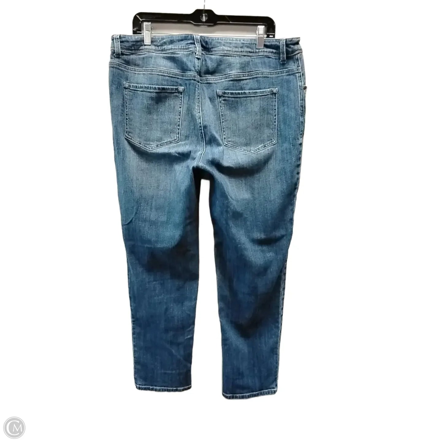 Jeans Boyfriend By Chicos In Blue Denim, Size: 2.5