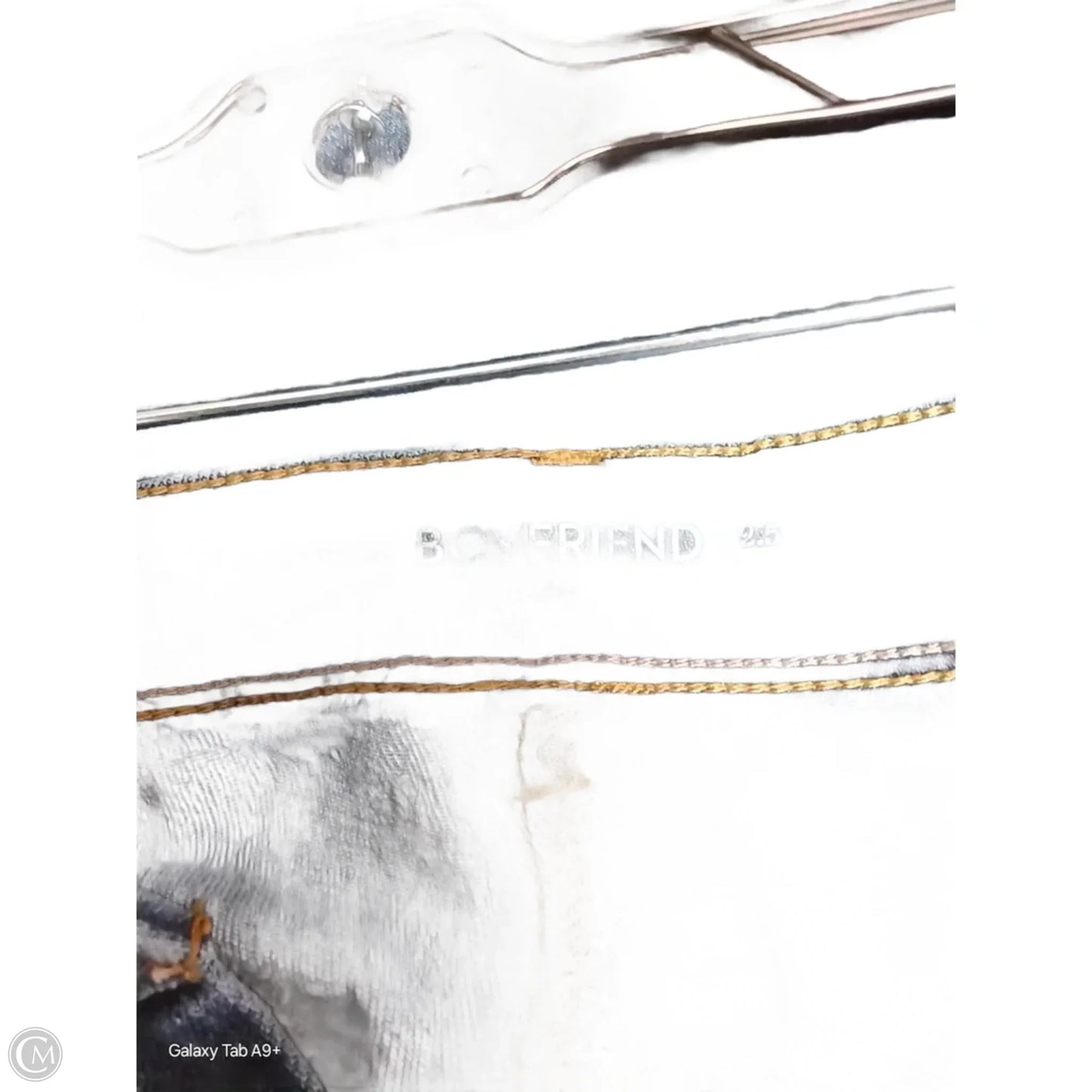 Jeans Boyfriend By Chicos In Blue Denim, Size: 2.5