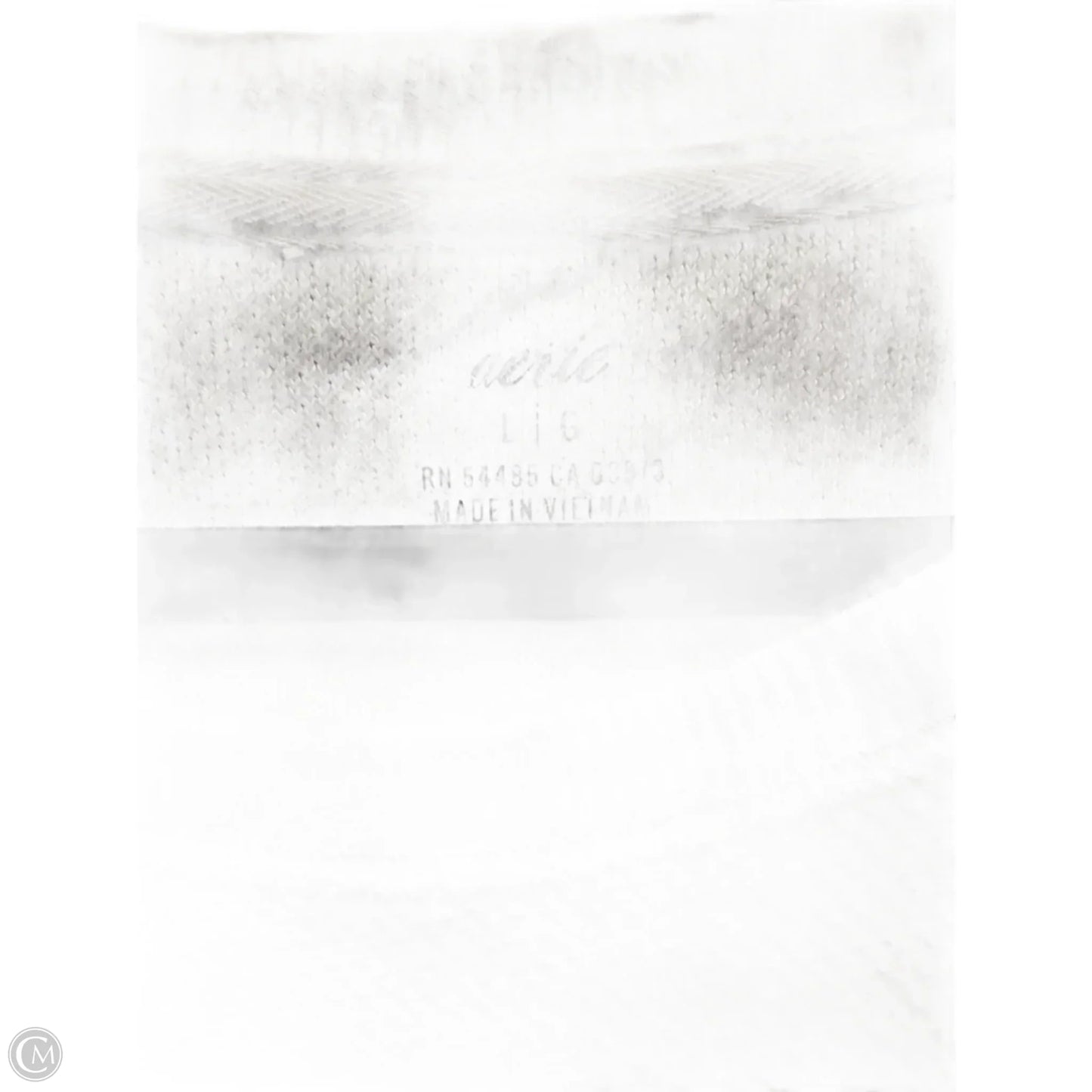 Sweatshirt Crewneck By Aerie In White, Size: L